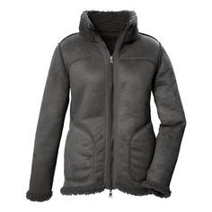 G.I.G.A. DX by killtec GW 62 WMN JCKT Fleecejacke Damen Steingrau
