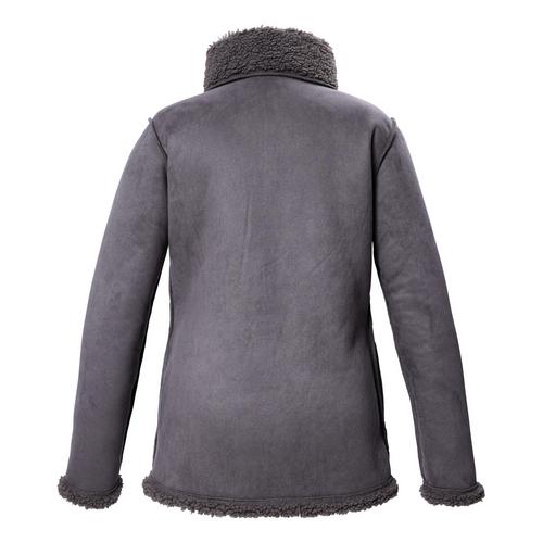 Rückansicht von G.I.G.A. DX by killtec GW 62 WMN JCKT Fleecejacke Damen Steingrau
