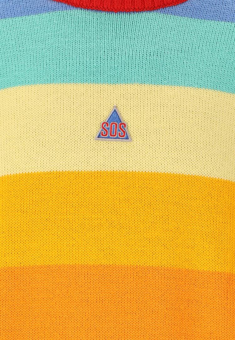 SOS SOS The Sweater Strickpullover Herren - 4304 Pompeian Red - 0 | SportScheck