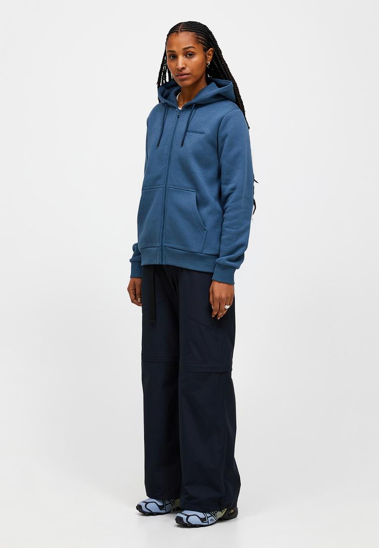 Peak Performance Peak Performance W Original Small Logo Zip Hood Sweatshirt Damen - taubenblau - 1 | SportScheck