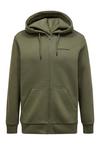 Peak Performance M Original Small Logo Zip Hood Sweatshirt Herren - olive