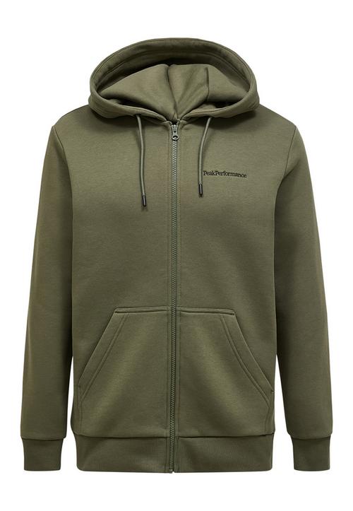 Peak Performance M Original Small Logo Zip Hood Sweatshirt Herren