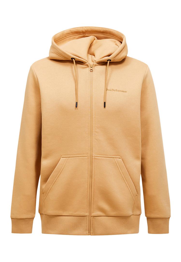 Peak Performance Peak Performance M Original Small Logo Zip Hood Sweatshirt Herren - CAMEL - 0 | SportScheck