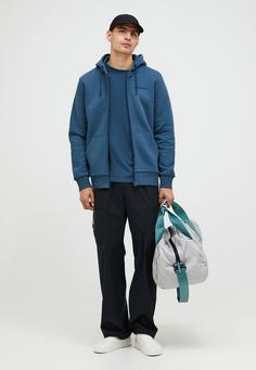 Rückansicht von Peak Performance M Original Small Logo Zip Hood Sweatshirt Herren taubenblau