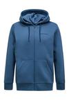 Peak Performance M Original Small Logo Zip Hood Sweatshirt Herren - taubenblau