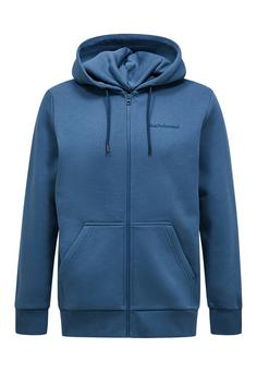 Peak Performance M Original Small Logo Zip Hood Sweatshirt Herren taubenblau