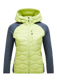 Peak Performance W Helium Down Hybrid Hood Funktionsjacke Damen - gr&uuml;n