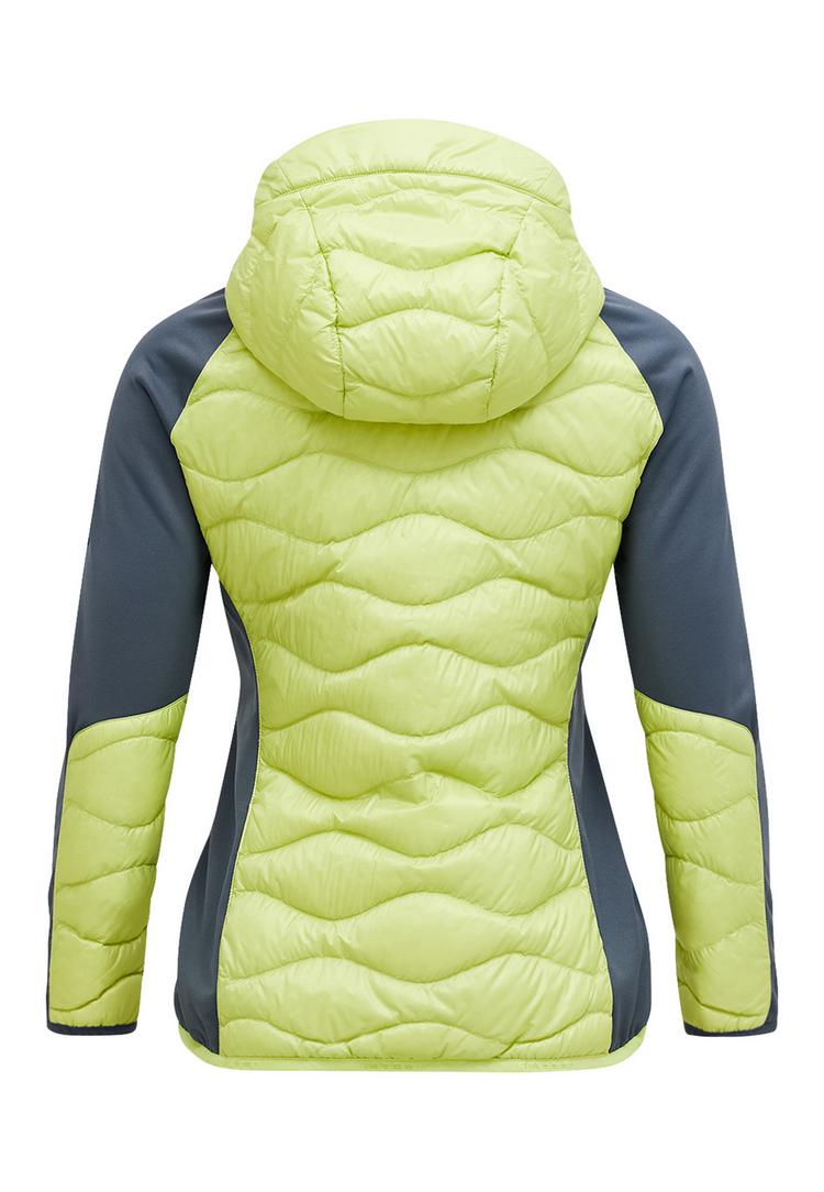 Peak Performance Peak Performance W Helium Down Hybrid Hood Funktionsjacke Damen - gr&uuml;n - 1 | SportScheck