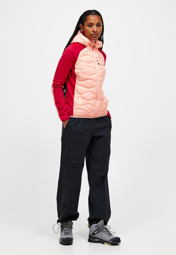 Peak Performance Peak Performance W Helium Down Hybrid Hood Funktionsjacke Damen - pfirsich - 1 | SportScheck