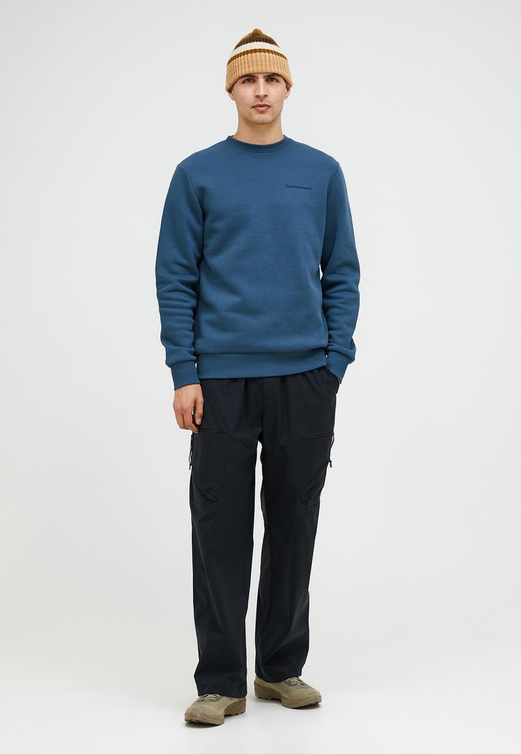 Peak Performance Peak Performance M Original Small Logo Crew Sweatshirt Herren - taubenblau - 0 | SportScheck