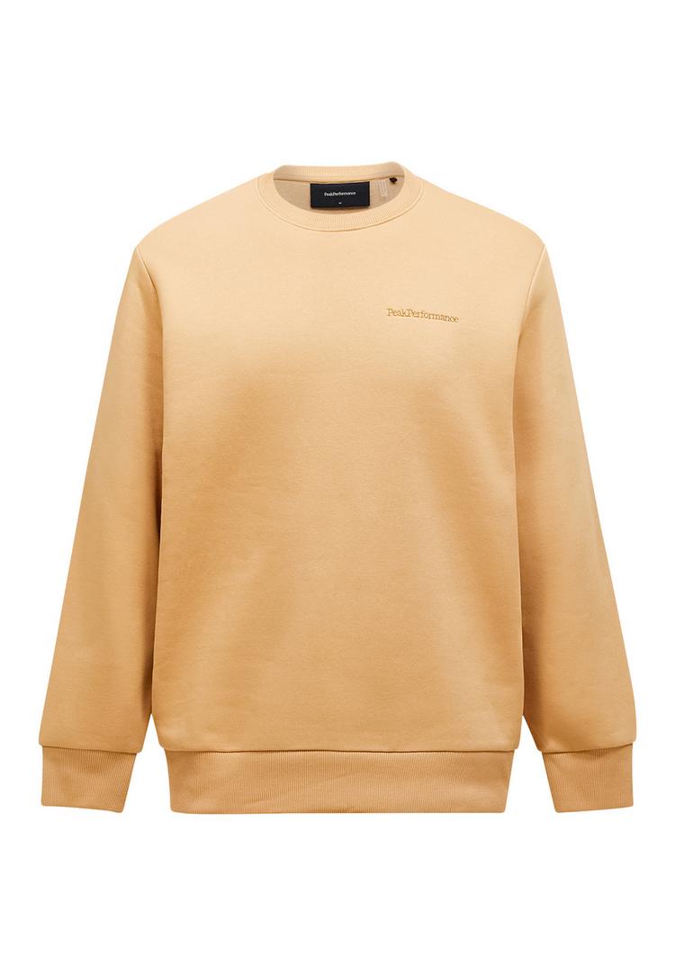 Peak Performance Peak Performance M Original Small Logo Crew Sweatshirt Herren - CAMEL - 0 | SportScheck