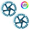Apollo Wheels Set Pro Scooter - Blau