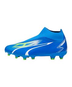 PUMA ULTRA Match+ LL FG/AG Eclipse  Bronze Fußballschuhe blauweissgruen
