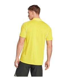Rückansicht von adidas Tiro 25 Competition Polo Poloshirt Herren gelb