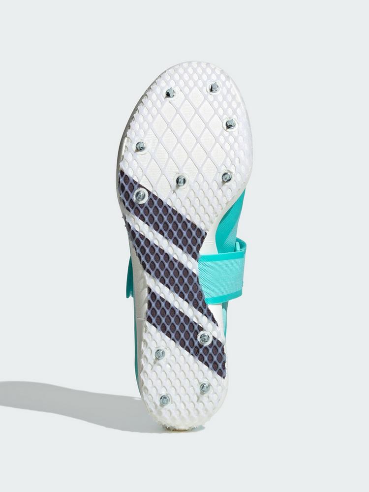 adidas adidas Adizero HJ Leichtathletikschuh Multifunktionsschuhe Herren - Flash Aqua / Zero Metalic / Lucid Lemon - 2 | SportScheck