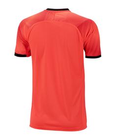 Rückansicht von PUMA Schiedsrichter Trikot Fußballtrikot Herren rotschwarz