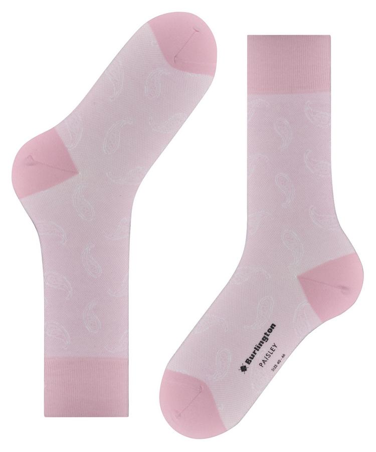 Burlington Burlington Paisley SO Socken Herren - sporty-rose (8393) - 2 | SportScheck