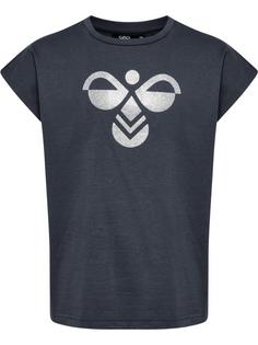 hummel hmlDIEZ T-SHIRT S/S Funktionsshirt Kinder PARISIAN NIGHT