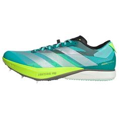 adidas Adizero Avanti XC Schuhe Laufschuhe Flash Aqua / Zero Metalic / Lucid Lemon