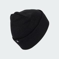 Rückansicht von adidas 3-Streifen Mütze Beanie Black / White