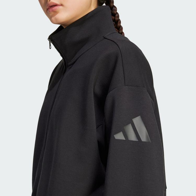 adidas adidas Soft Lux Locker Rei&szlig;verschluss Trainingsanzug Damen - Black - 0 | SportScheck