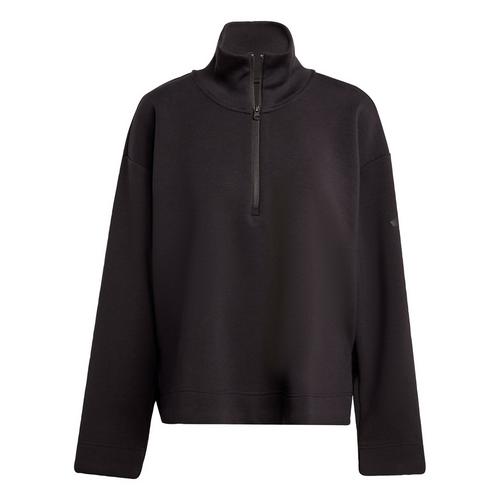 adidas Soft Lux Quarter-Zip Sweatshirt Sweatshirt Damen