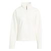 adidas Soft Lux Sweatshirt, Rei&szlig;verschluss bis Sweatshirt Damen - Off White