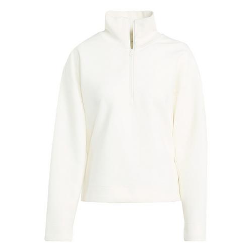 adidas Soft Lux Quarter-Zip Sweatshirt Sweatshirt Damen