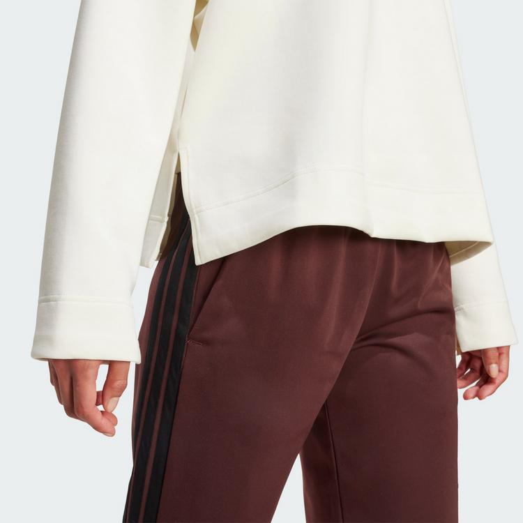 adidas adidas Soft Lux Quarter-Zip Sweatshirt Sweatshirt Damen - Off White - 0 | SportScheck