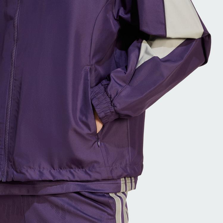 adidas adidas Stadium Trainingsjacke Trainingsanzug Herren - Aurora Plum / Metal Grey - 1 | SportScheck