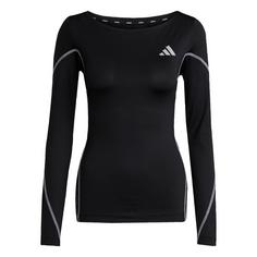 adidas Adizero BTN Running Langarm-T-Shirt Langarmshirt Damen Black