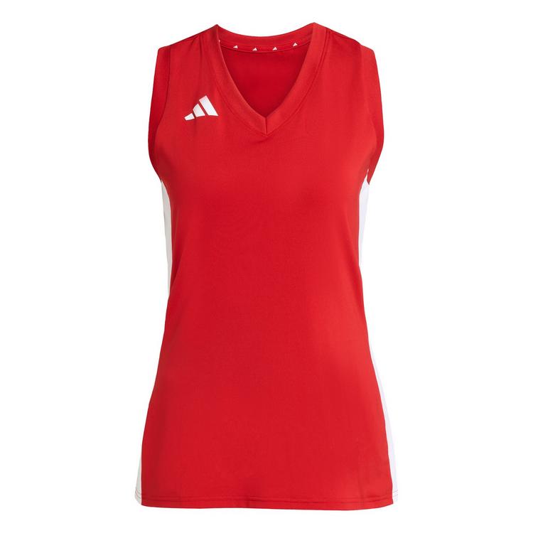 adidas adidas Quickset &auml;rmelloses Volleyballtrikot Funktionstank Damen - Team Power Red 2 - 0 | SportScheck