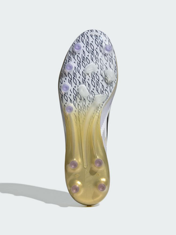 adidas adidas F50 Elite Fu&szlig;ballschuh, Kunstrasen Fu&szlig;ballschuhe - Cloud White / Core Black / Gold Metallic - 1 | SportScheck