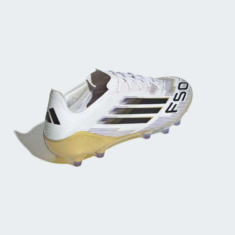 adidas adidas F50 Elite Fu&szlig;ballschuh, Kunstrasen Fu&szlig;ballschuhe - Cloud White / Core Black / Gold Metallic - 3 | SportScheck