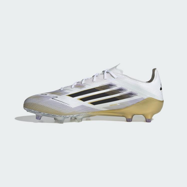 adidas adidas F50 Elite Fu&szlig;ballschuh, Kunstrasen Fu&szlig;ballschuhe - Cloud White / Core Black / Gold Metallic - 4 | SportScheck