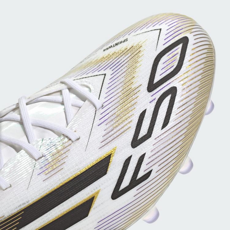adidas adidas F50 Elite Fu&szlig;ballschuh, Kunstrasen Fu&szlig;ballschuhe - Cloud White / Core Black / Gold Metallic - 5 | SportScheck