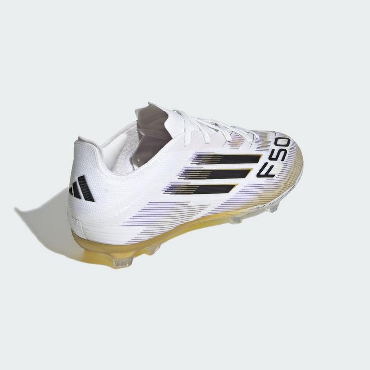 adidas adidas F50 Elite Kids FG Fu&szlig;ballschuh Fu&szlig;ballschuhe Kinder - Cloud White / Core Black / Gold Metallic - 3 | SportScheck