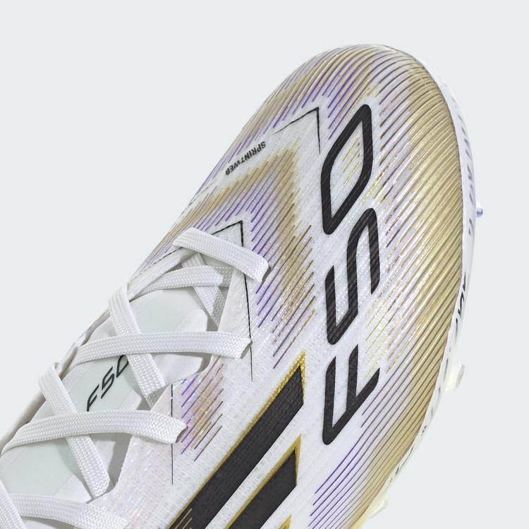adidas adidas F50 Elite Kids FG Fu&szlig;ballschuh Fu&szlig;ballschuhe Kinder - Cloud White / Core Black / Gold Metallic - 6 | SportScheck