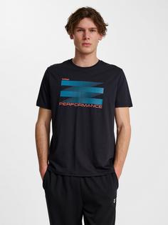 Rückansicht von hummel Funktionsshirt Herren BLACK