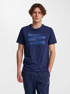 Rückansicht von hummel Funktionsshirt Herren DRESS BLUES