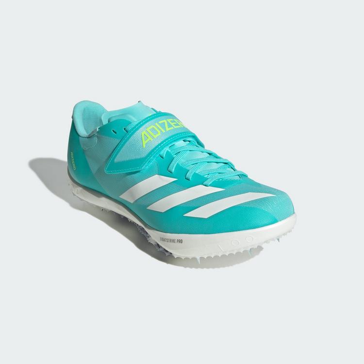 adidas adidas Adizero HJ Leichtathletikschuh Multifunktionsschuhe Herren - Flash Aqua / Zero Metalic / Lucid Lemon - 3 | SportScheck