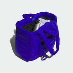 Rückansicht von adidas Must Haves Puffy Tragetasche Umhängetasche Lucid Blue