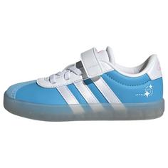 adidas VL Court 3.0 Kids Schuh Sneaker Kinder Semi Blue Burst / Cloud White / Lucid Pink