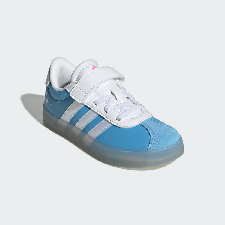 adidas adidas VL Court 3.0 Kids Schuh Sneaker Kinder - Semi Blue Burst / Cloud White / Lucid Pink - 3 | SportScheck