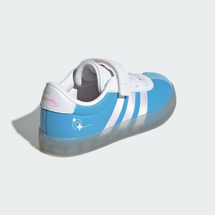 adidas adidas VL Court 3.0 Kids Schuh Sneaker Kinder - Semi Blue Burst / Cloud White / Lucid Pink - 4 | SportScheck