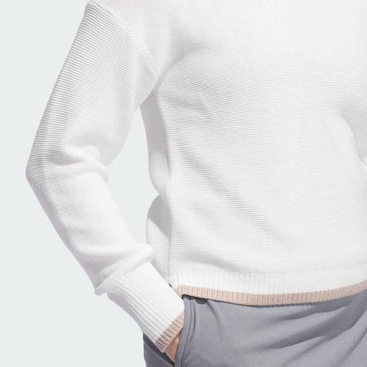 adidas adidas Ultimate365 Strickpullover Sweatshirt Damen - White - 1 | SportScheck