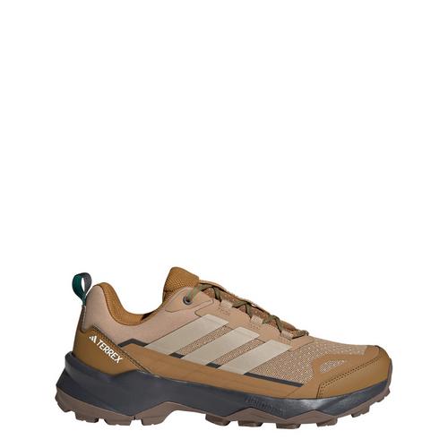 Rückansicht von adidas Terrex Skychaser Ax5 Wanderschuhe Sneaker Herren Cardboard / Blanch Cargo / Pure Teal