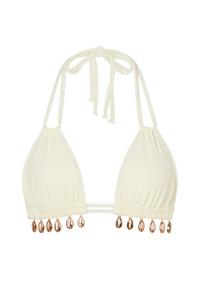 Moda Minx Gold Shells Double Strap Bikini Oberteil Damen - Coconut