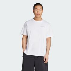 Rückansicht von adidas Polygiene Graphic T-Shirt Funktionsshirt Herren White