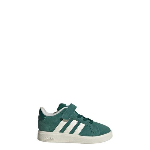 Rückansicht von adidas Grand Court 2.0 Kids Schuh Sneaker Kinder Collegiate Green / Off White / Core Black